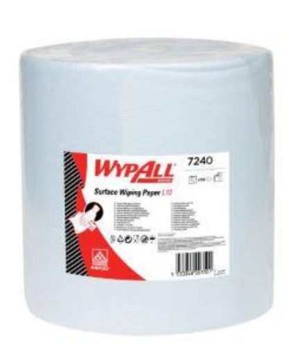 Large Blue Wiper Rolls