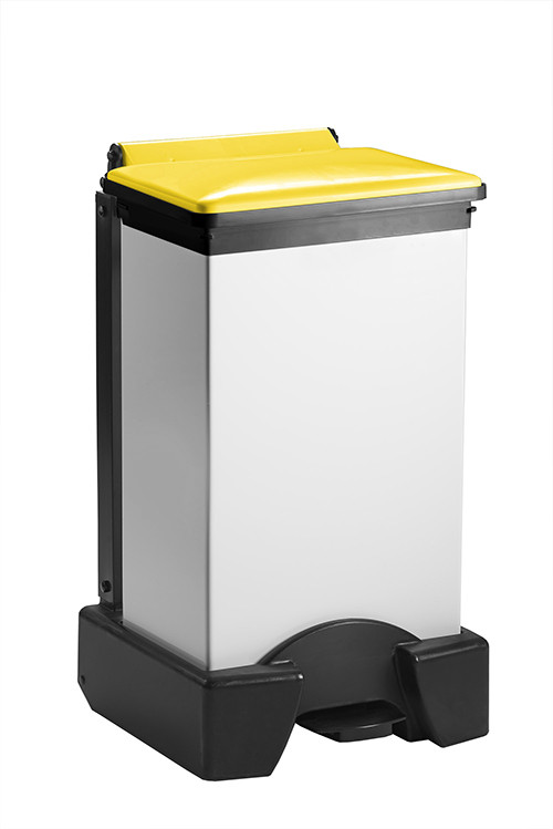 65 Litre Freestanding Yellow Plastic Sackholder