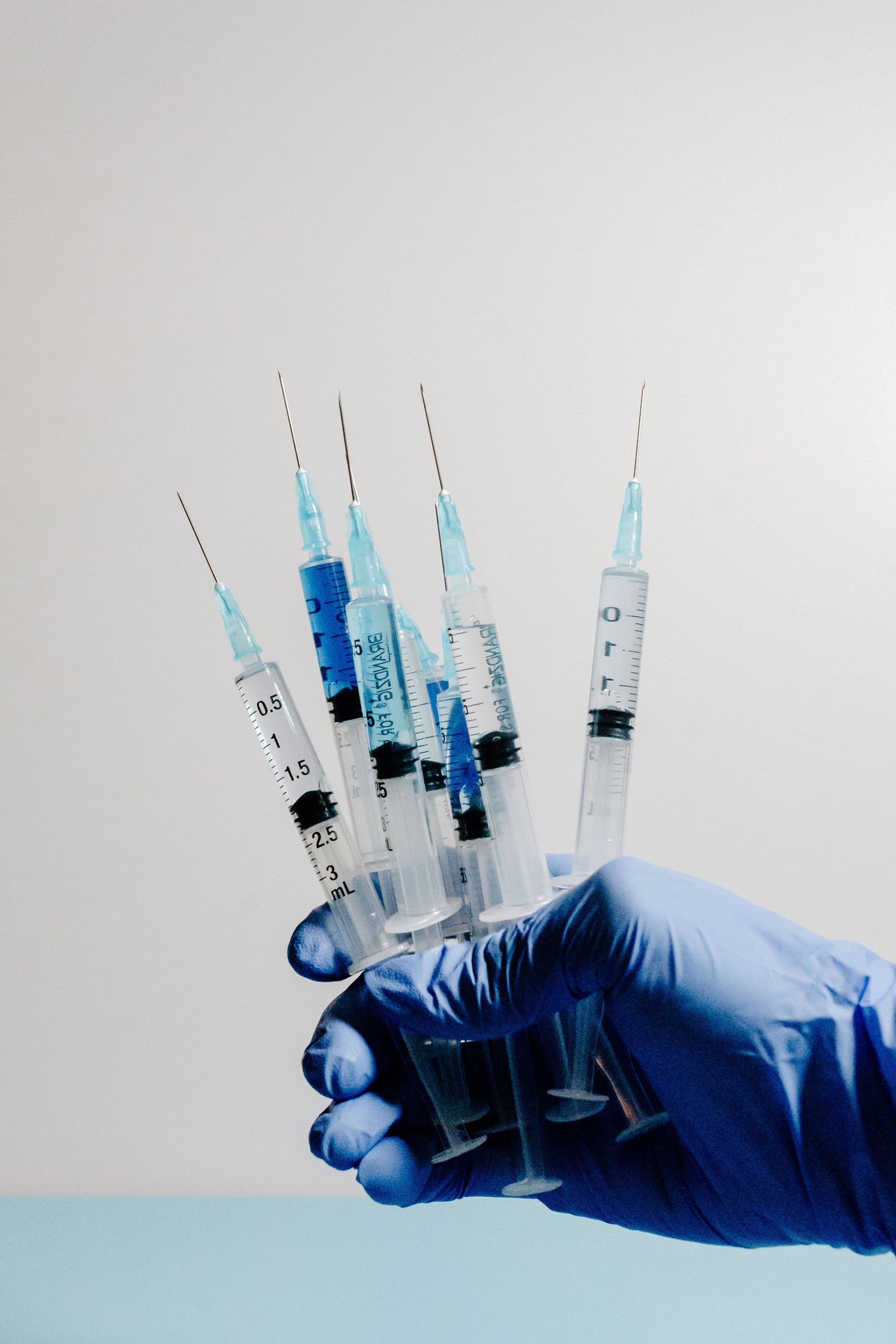 Hypodermic needle collection